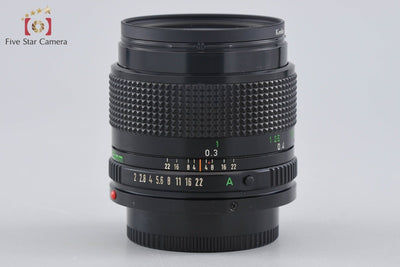 【中古】Canon キヤノン New FD 35mm f/2