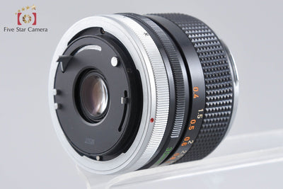 【中古】Canon キヤノン FD 35mm f/3.5