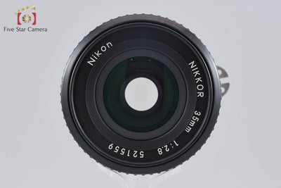 【中古】Nikon ニコン Ai-S NIKKOR 35mm f/2.8