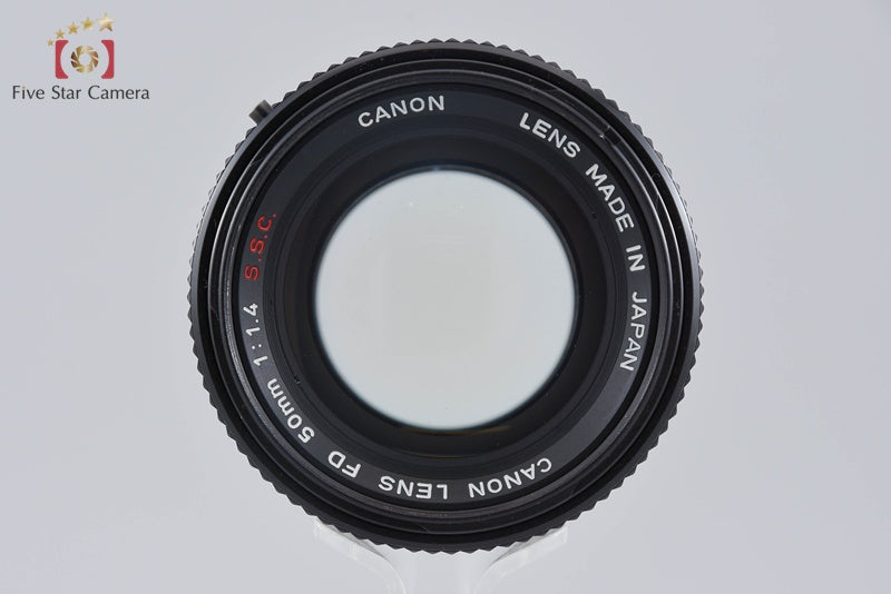 中古】Canon キヤノン FD 50mm f/1.4 S.S.C. – Five Star Camera