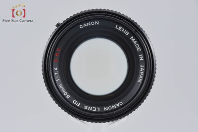 【中古】Canon キヤノン FD 50mm f/1.4 S.S.C.