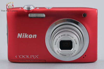 【中古】Nikon ニコン COOLPIX A100 レッド コンパクトデジタルカメラ - 2枚目