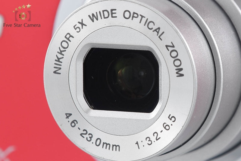 【中古】Nikon ニコン COOLPIX A100 レッド コンパクトデジタルカメラ - 8枚目