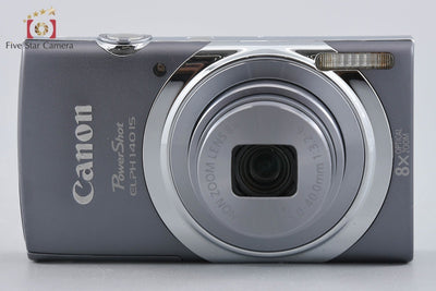 【中古】Canon キヤノン PowerShot ELPH 140 IS シルバー コンパクトデジタルカメラ 海外版