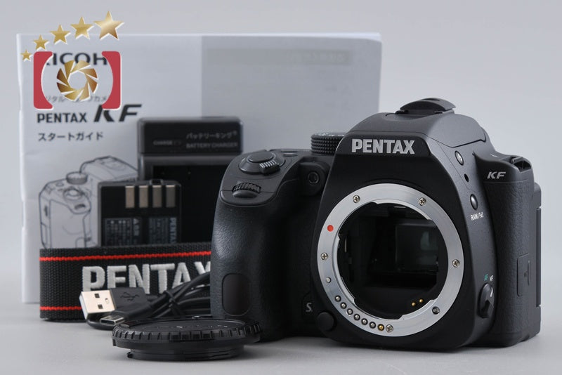 【中古】PENTAX ペンタックス KF ブラック デジタル一眼レフカメラ シャッター回数僅少