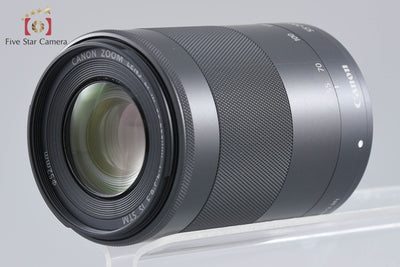 【中古】Canon キヤノン EF-M 55-200mm f/4.5-6.3 IS STM ブラック