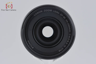 【中古】Canon キヤノン EF-M 55-200mm f/4.5-6.3 IS STM ブラック