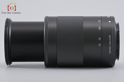 【中古】Canon キヤノン EF-M 55-200mm f/4.5-6.3 IS STM ブラック