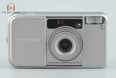 【中古】FUJIFILM 富士フイルム TIARA ZOOM コンパクトフィルムカメラ