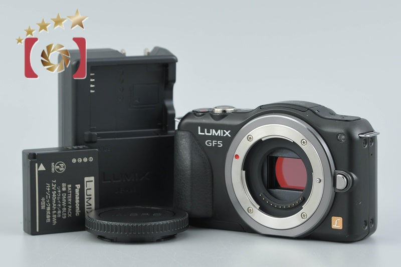 【中古】Panasonic パナソニック LUMIX DMC-GF5 エスプリブラック ミラーレス一眼カメラ