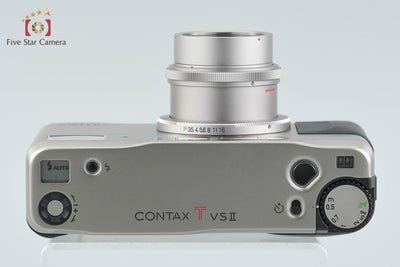 【中古】CONTAX コンタックス TVS II コンパクトフィルムカメラ
