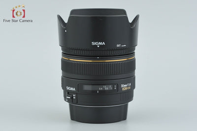 【中古】SIGMA シグマ 30mm f/1.4 EX DC HSM キヤノン用