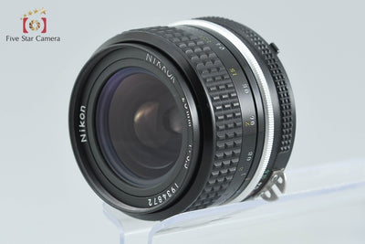 【中古】Nikon ニコン Ai NIKKOR 28mm f/3.5