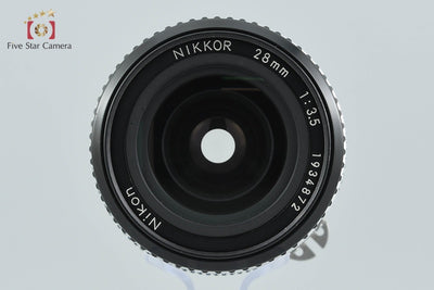【中古】Nikon ニコン Ai NIKKOR 28mm f/3.5