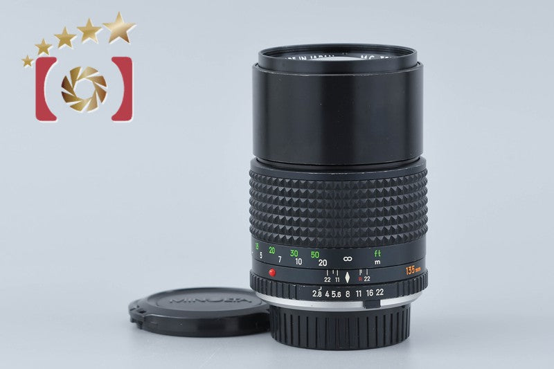 【中古】MINOLTA ミノルタ MC TELE ROKKOR 135mm f/2.8