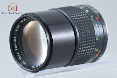 【中古】MINOLTA ミノルタ MC TELE ROKKOR 135mm f/2.8