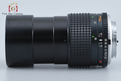 【中古】MINOLTA ミノルタ MC TELE ROKKOR 135mm f/2.8