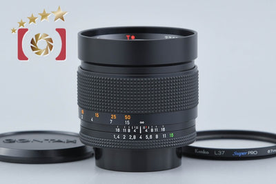 【中古】CONTAX コンタックス Carl Zeiss Planar 85mm f/1.4 T* MMJ