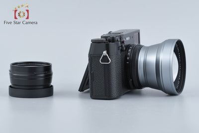 【中古】FUJIFILM 富士フイルム X100V ブラック コンパクトデジタルカメラ 元箱付き