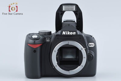 【中古】Nikon ニコン D60 ダブルズームキット シャッター回数僅少