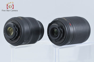 【中古】Nikon ニコン D60 ダブルズームキット シャッター回数僅少