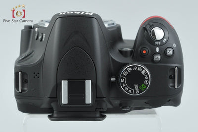【中古】Nikon ニコン D3200 ブラック デジタル一眼レフカメラ シャッター回数僅少
