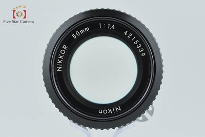 【中古】Nikon ニコン Ai NIKKOR 50mm f/1.4