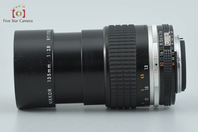 【中古】Nikon ニコン Ai-S NIKKOR 135mm f/2.8