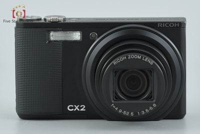【中古】RICOH リコー CX2 ブラック コンパクトデジタルカメラ 元箱付き