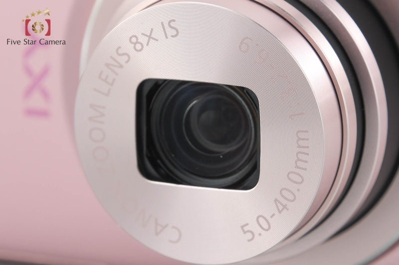 中古】Canon キヤノン IXY 90F ピンク コンパクトデジタルカメラ