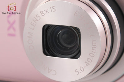 【中古】Canon キヤノン IXY 90F ピンク コンパクトデジタルカメラ