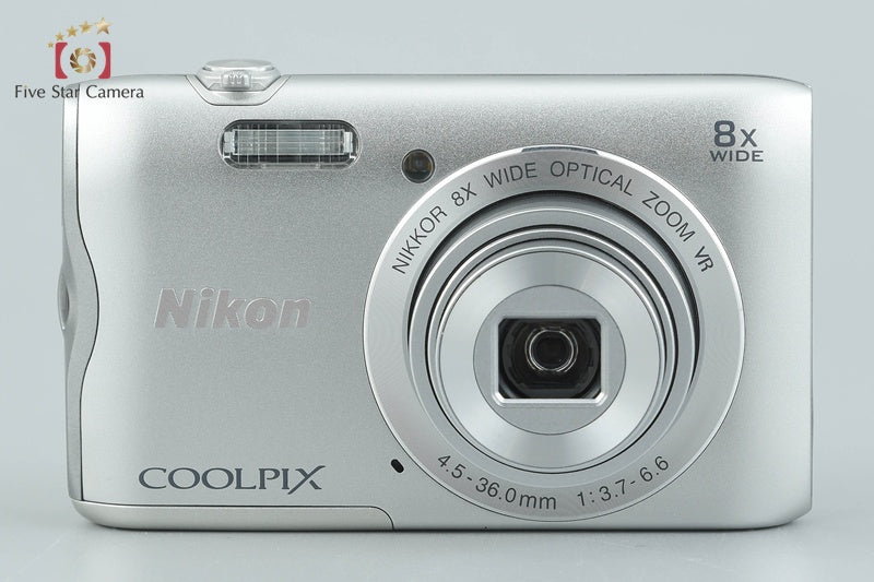 中古】Nikon ニコン COOLPIX A300 シルバー コンパクトデジタルカメラ