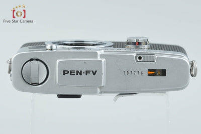【中古】OLYMPUS オリンパス PEN FV シルバー フィルム一眼レフカメラ