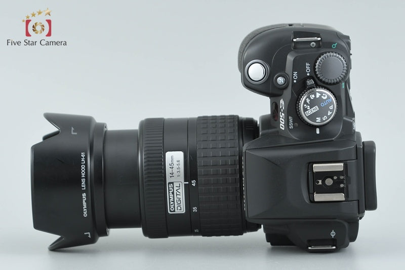 中古】OLYMPUS オリンパス E-500 ブラック レンズキット シャッター