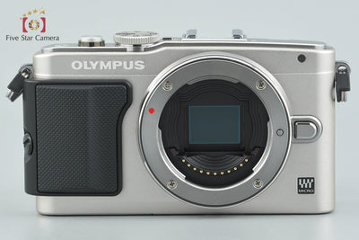 【中古】OLYMPUS オリンパス PEN Lite E-PL6 14-42mm EZ レンズキット シルバー