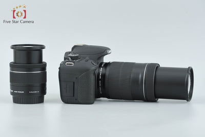 【中古】Canon キヤノン EOS Kiss X9i ダブルズームキット 元箱付き