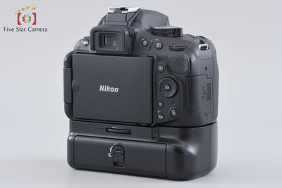 【中古】Nikon ニコン D5200 ブラック + AF-P DX NIKKOR 18-55mm f/3.5-5.6 G VR + AF-S DX NIKKOR 55-200mm f/4-5.6 G ED VR