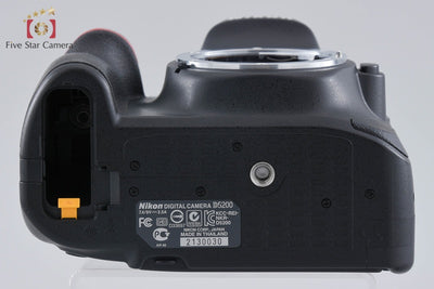 【中古】Nikon ニコン D5200 ブラック + AF-P DX NIKKOR 18-55mm f/3.5-5.6 G VR + AF-S DX NIKKOR 55-200mm f/4-5.6 G ED VR