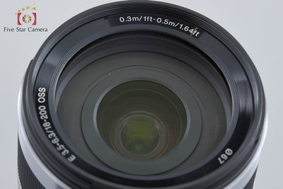 【中古】SONY ソニー E 18-200mm f/3.5-6.3 OSS SEL18200 シルバー