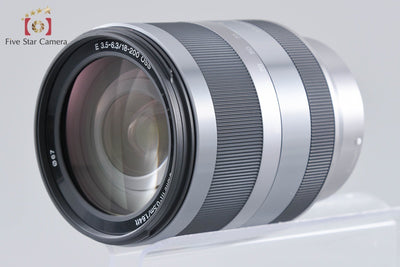 【中古】SONY ソニー E 18-200mm f/3.5-6.3 OSS SEL18200 シルバー