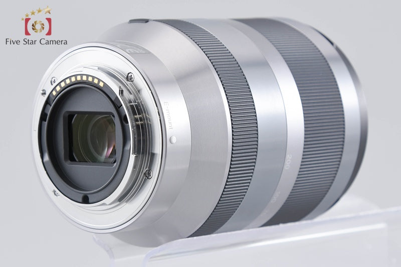 中古】SONY ソニー E 18-200mm f/3.5-6.3 OSS SEL18200 シルバー