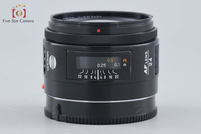 【中古】MINOLTA ミノルタ AF 24mm f/2.8 旧タイプ