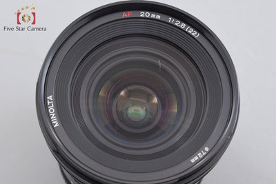 【中古】MINOLTA ミノルタ AF 20mm f/2.8 旧タイプ