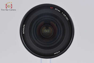 【中古】MINOLTA ミノルタ AF 20mm f/2.8 旧タイプ