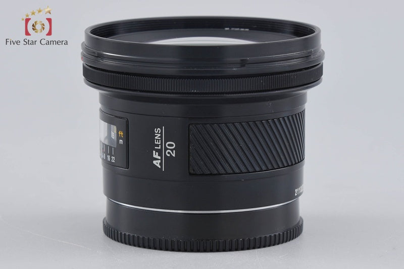 中古】MINOLTA ミノルタ AF 20mm f/2.8 旧タイプ – Five Star Camera
