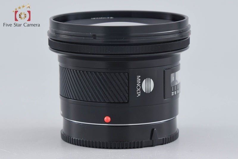 中古】MINOLTA ミノルタ AF 20mm f/2.8 旧タイプ – Five Star Camera