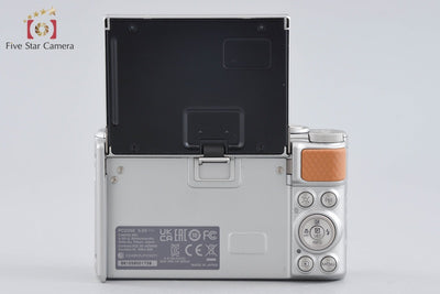 【中古】Canon キヤノン PowerShot SX740 HS シルバー コンパクトデジタルカメラ 元箱付き