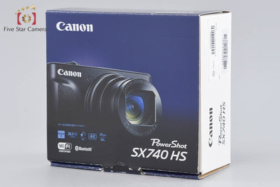 【中古】Canon キヤノン PowerShot SX740 HS シルバー コンパクトデジタルカメラ 元箱付き