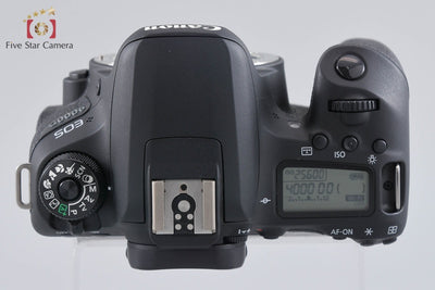 【中古】Canon キヤノン EOS 9000D デジタル一眼レフカメラ シャッター回数僅少