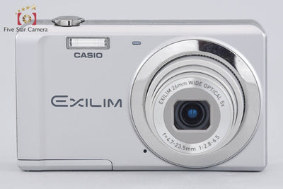 【中古】CASIO カシオ EXILIM EX-ZS5 シルバー コンパクトデジタルカメラ